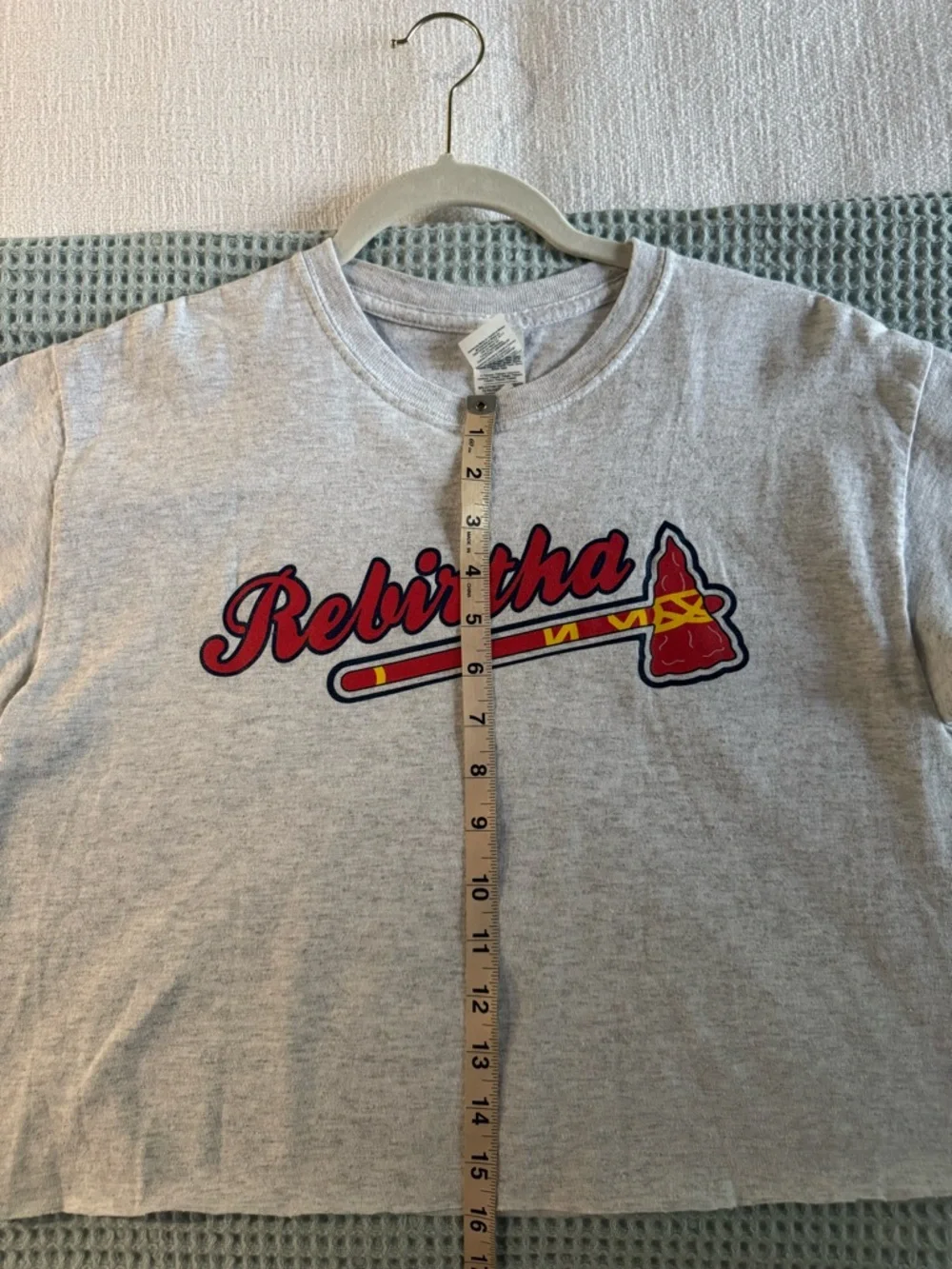 Widespread Panic x ATL Braves Women’s Cropped Tee - Picture 4 of 5